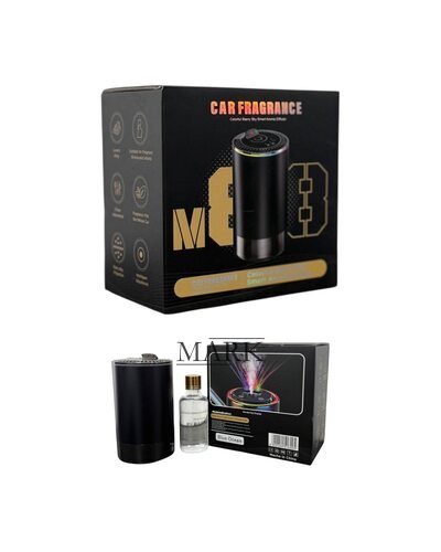 Автомобильный электронный диффузор M88 с подсветкой + парфюм Blue Ocean (AX)