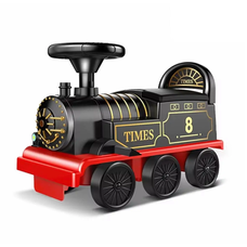 Дитяча іграшка електричний паровоз з залізною дорогою Retro Train Ride-On (AX)