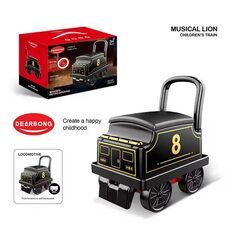 Дитяча іграшка вагончик до паровозу Retro Train Ride-On (AX)