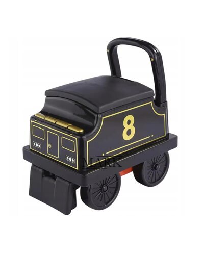 Детская игрушка электропаровоз+вагончик с рельсами Retro Train Ride-On (AX)