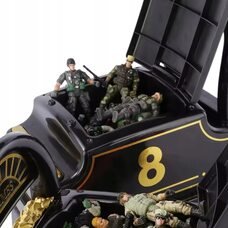 Дитяча іграшка електропаровоз+вагончик із рейками Retro Train Ride-On (AX)