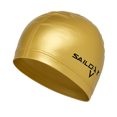 Силіконова шапочка для плавання PL-5570 Золотий (12)