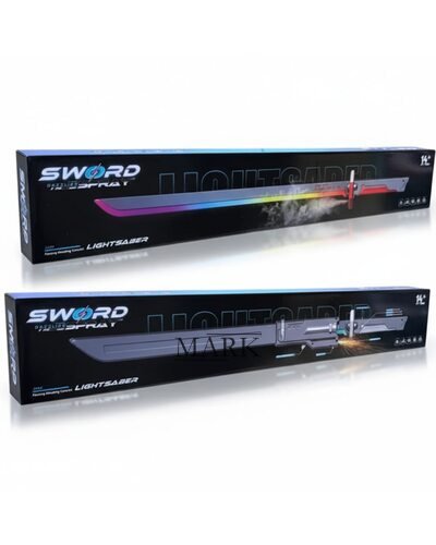 Детский игрушечный меч со световыми эффектами Lightsaber 838-1 (AX)
