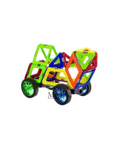 Развивающий 3D конструктор Magical Magnet (40 деталей), магнитные блоки для детей в пластиковом боксе (509)