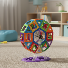 Розвиваючий дитячий конструктор Mag Building магнітний, 48 деталей (509)