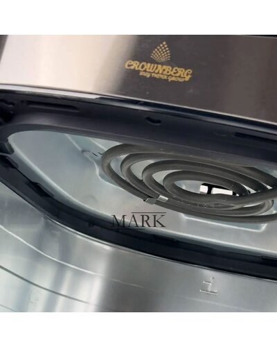 Аэрогриль-фритюрница Crownberg CB-5554 с сенсорным управлением и антипригарной чашей 6,5 л 2000 Вт.