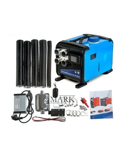 Дизельный автономный обогреватель 12-24V 5 кВт JanSvarka 1903 Голубой (JS)