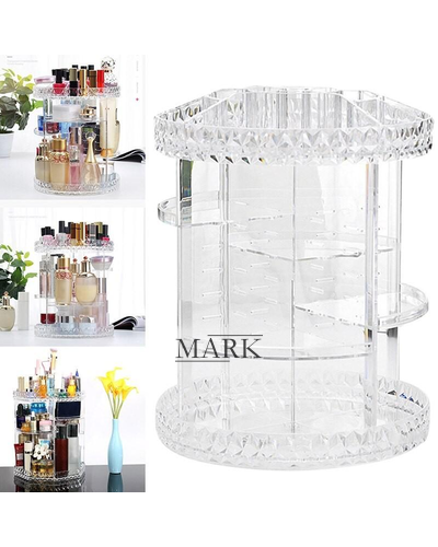 Вращающийся органайзер для косметики Cosmetic Storage Box Rack CX-288 акриловый (AMN)