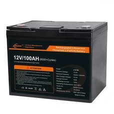 Акумулятор Jsdsolar J12100 LiFePO4 12,8V-100Ah 1,28 КВт BMS з екраном (OX)