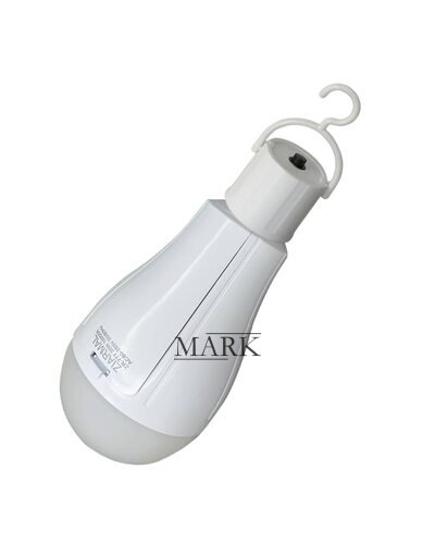 Аккумуляторная лампочка Ziarmal ZR-777 E27 с кнопкой включения и крючком для подвешивания