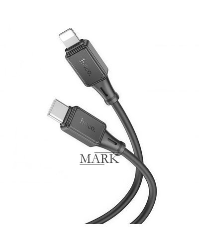 Зарядный кабель HOCO X101 Type-C/Lightning silicone cable PD 27W (1 м) /30 Зарядный кабель HOCO X101 Type-C/Lightning silicone cable PD 27W (1 м) /30