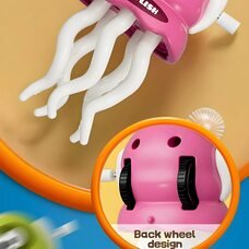 Детская игрушка Танцующий осьминог со звуком и светом розовый 726, Розовый (OX)