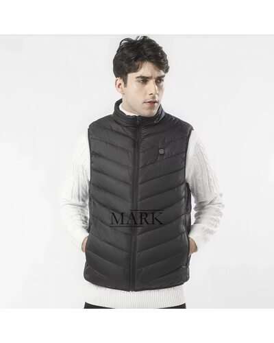 Подогревающая жилетка с электроподогревом от павербанка USB 9 зон Размер L