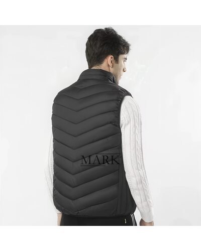 Подогревающая жилетка с электроподогревом от павербанка USB 9 зон Размер XXXL