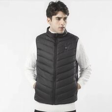 Подогревающая жилетка с электроподогревом от павербанка USB 9 зон Размер XXXL