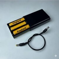  Портативне ДБЖ UPS/УПС ZL2017 для роутера 12В, на 3 Kingtianli акумулятора (9000mAh) 