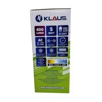 Кемпінговий акумуляторний світлодіодний ліхтарик-повербанк з зарядкою "Klaus" 24LED 4000mA 6V