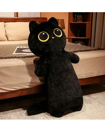 Детская мягкая плюшевая игрушка Черный кот 60 см 360-T-9 (360T)