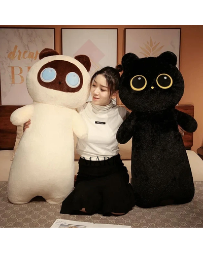 Детская мягкая плюшевая игрушка Черный кот 60 см 360-T-9 (360T)