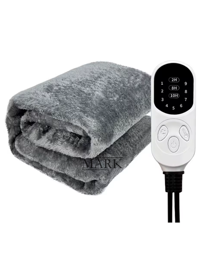 Электропростынь для автомобиля от прикуривателя 160×150 см MA703 Серый (ARSH)