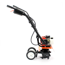 Бензиновий мотокультиватор для обробки землі з об'ємом двигуна ширина культивації 30 см Husqvarna 557 R62см3