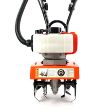 Бензиновий мотокультиватор для обробки землі з об'ємом двигуна ширина культивації 30 см Husqvarna 557 R62см3