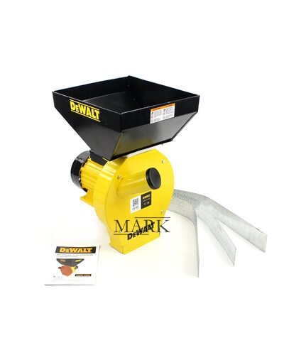 Зернодробилка DeWalt DWS 4200 (4.2 кВт, 230 кг/ч), кормоизмельчитель для зерна и початков кукурузы