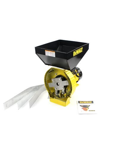 Зернодробилка DeWalt DWS 4200 (4.2 кВт, 230 кг/ч), кормоизмельчитель для зерна и початков кукурузы