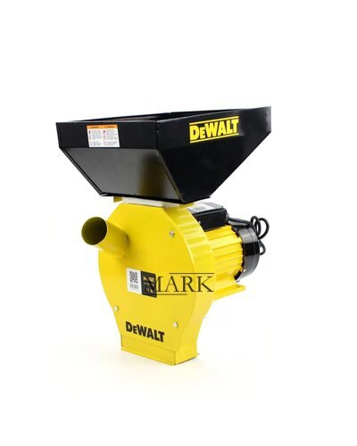 Зернодробилка DeWalt DWS 4200 (4.2 кВт, 230 кг/ч), кормоизмельчитель для зерна и початков кукурузы