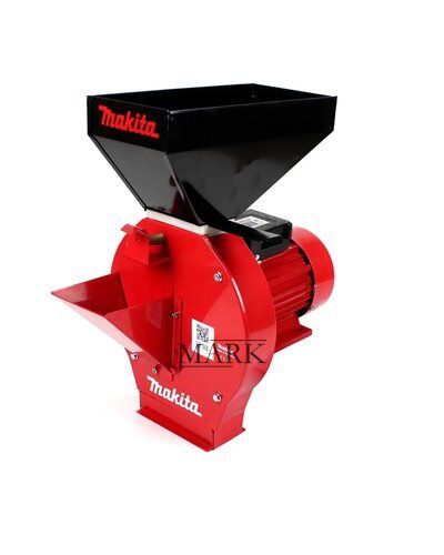 Зернодробилка + мельница Makita EFS 4200 (4.2 кВт, 280 кг/ч) кормоизмельчитель для зерна и початков кукурузы