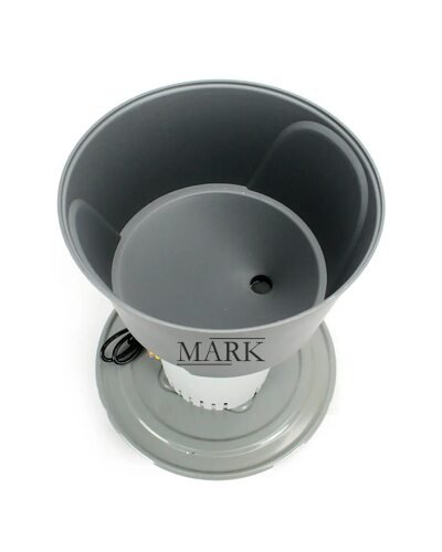 Зернодробилка Фермер КРВ-3400/50L (1.3 кВт, 400 кг/ч, 50 л) мощный кормоизмельчитель для зерна и кормовых культур