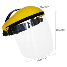 Захисна маска сітка для тримера або бензокоси