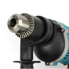 Ударний дриль з набором свердел, біт, каміння, кейс для зберігання MAKITA HP1630 (710 ВТ, 0-3200 об./хв.)  