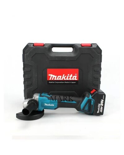 Аккумуляторная болгарка Makita DGA504ZL (24V, Ø125 мм) профессиональный инструмент, угловая шлифмашина, турбинка