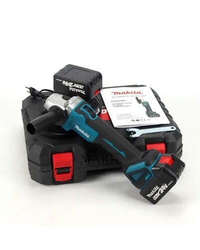 Аккумуляторная болгарка Makita DGA504ZL (24V, Ø125 мм) профессиональный инструмент, угловая шлифмашина, турбинка