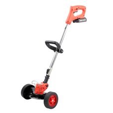 Портативний акумуляторний тример на колесах з 2 змінними АКБ KIYOSHI (18V, 6AH)