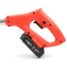 Портативний акумуляторний тример на колесах з 2 змінними АКБ KIYOSHI (18V, 6AH)