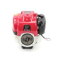 Портативная садовая бензиновая мотокоса-кусторез со сменными насадками набор 4в1 "Honda GX35 (4 такта, 3.5 кВт, труба 26 мм)"