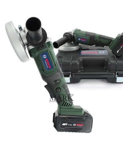 Аккумуляторная болгарка Bosch GWS-48 PRO (48V, 6Ah) с регулятором оборотов