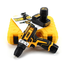 Аккумуляторный беспроводной шуруповерт с кейсом для хранения 2 аккумулятора в комплекте DeWALT DCF680G2F (12V, 2AH)