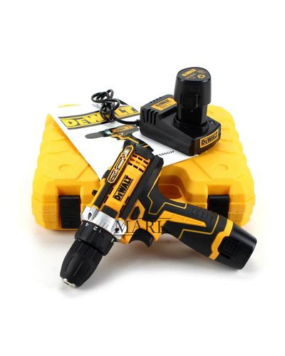 Аккумуляторный беспроводной шуруповерт с кейсом для хранения 2 аккумулятора в комплекте DeWALT DCF680G2F (12V, 2AH)