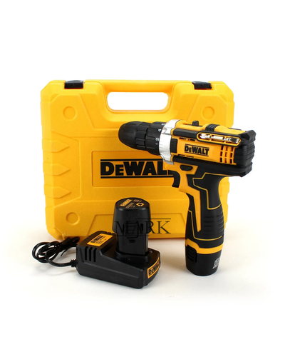Аккумуляторный беспроводной шуруповерт с кейсом для хранения 2 аккумулятора в комплекте DeWALT DCF680G2F (12V, 2AH)