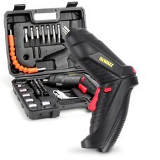 Портативная аккумуляторная отвертка с подсветкой рабочей зоны и пластиковым кейсом DeWalt DCF680G1