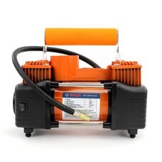 Мощный двухпоршневой автомобильный компрессор с пластиковым кейсом в комплекте Bosch 12V