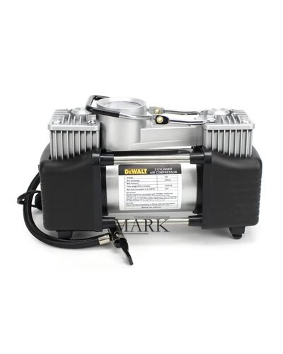 Портативный автомобильный воздушный компрессор с пластиковым кейсом в комплекте DeWalt 12V