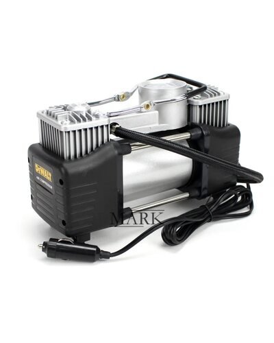 Портативный автомобильный воздушный компрессор с пластиковым кейсом в комплекте DeWalt 12V