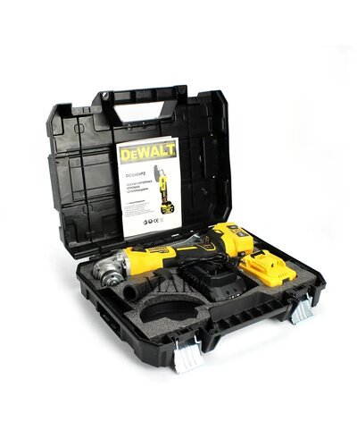 Аккумуляторная угловая шлифмашина DeWalt DCG405P2 (36V 5AH) 800 Вт, 9000 об/мин Аккумуляторная угловая шлифмашина DeWalt DCG405P2 (36V 5AH) 800 Вт, 9000 об/мин