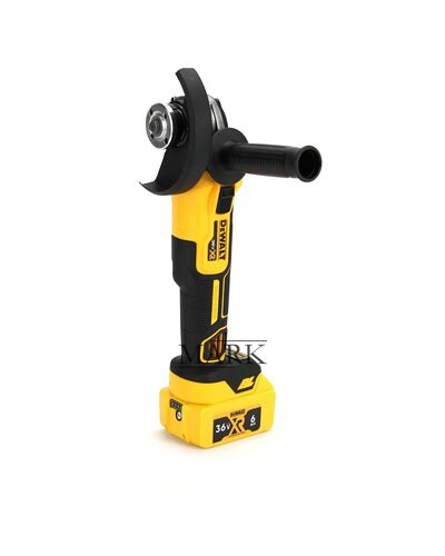Аккумуляторная угловая шлифмашина DeWalt DCG405P2 (36V 5AH) 800 Вт, 9000 об/мин Аккумуляторная угловая шлифмашина DeWalt DCG405P2 (36V 5AH) 800 Вт, 9000 об/мин