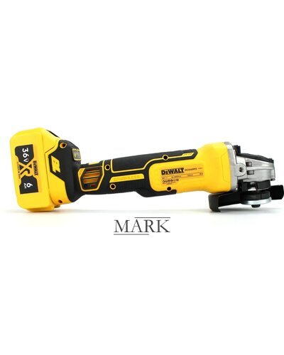 Аккумуляторная угловая шлифмашина DeWalt DCG409P2 (36V, 5AH) 800 Вт, 9000 об/хв Аккумуляторная угловая шлифмашина DeWalt DCG409P2 (36V, 5AH) 800 Вт, 9000 об/хв