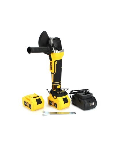 Аккумуляторная угловая шлифмашина DeWalt DCG409P2 (36V, 5AH) 800 Вт, 9000 об/хв Аккумуляторная угловая шлифмашина DeWalt DCG409P2 (36V, 5AH) 800 Вт, 9000 об/хв